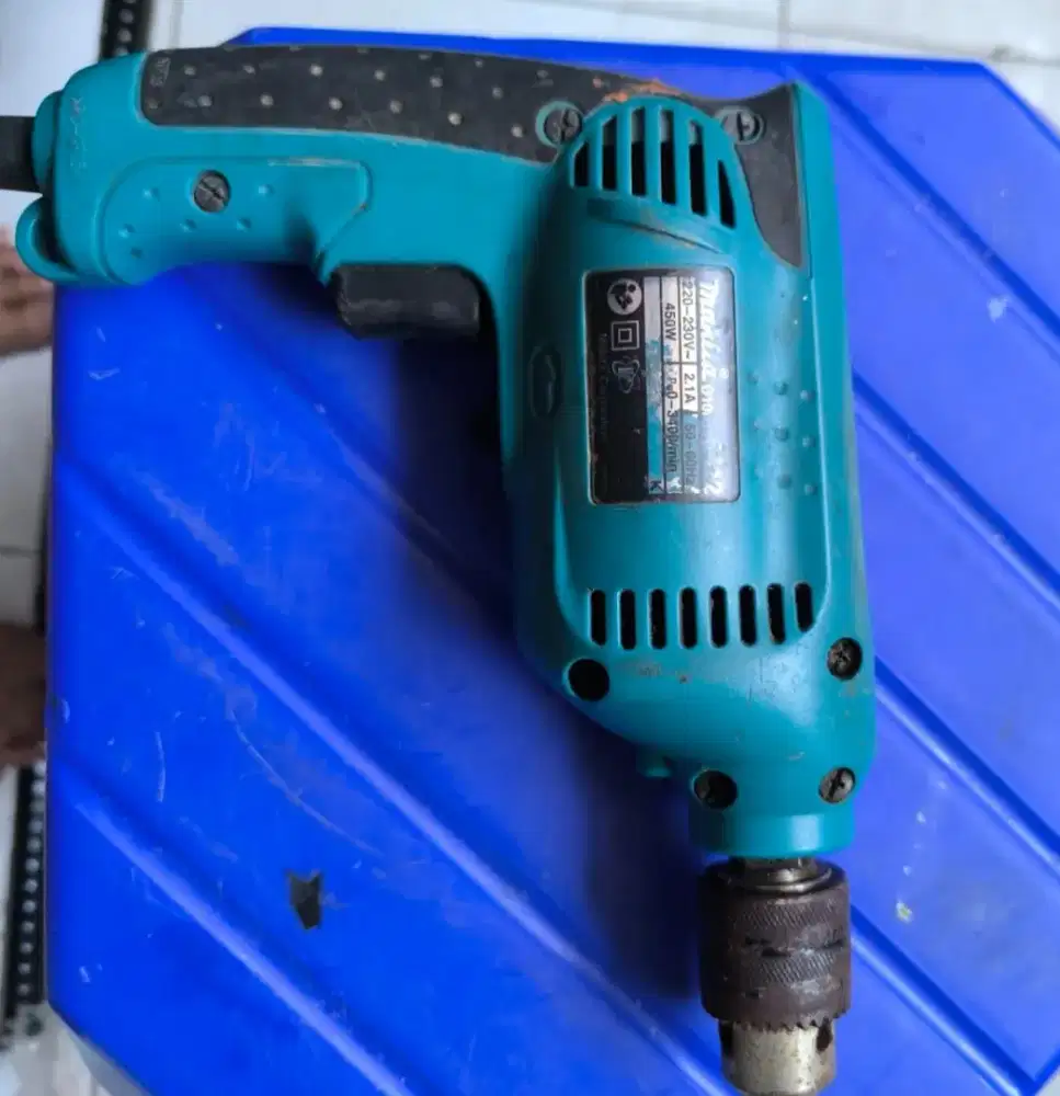 Bor 10mm makita 6412 second ori