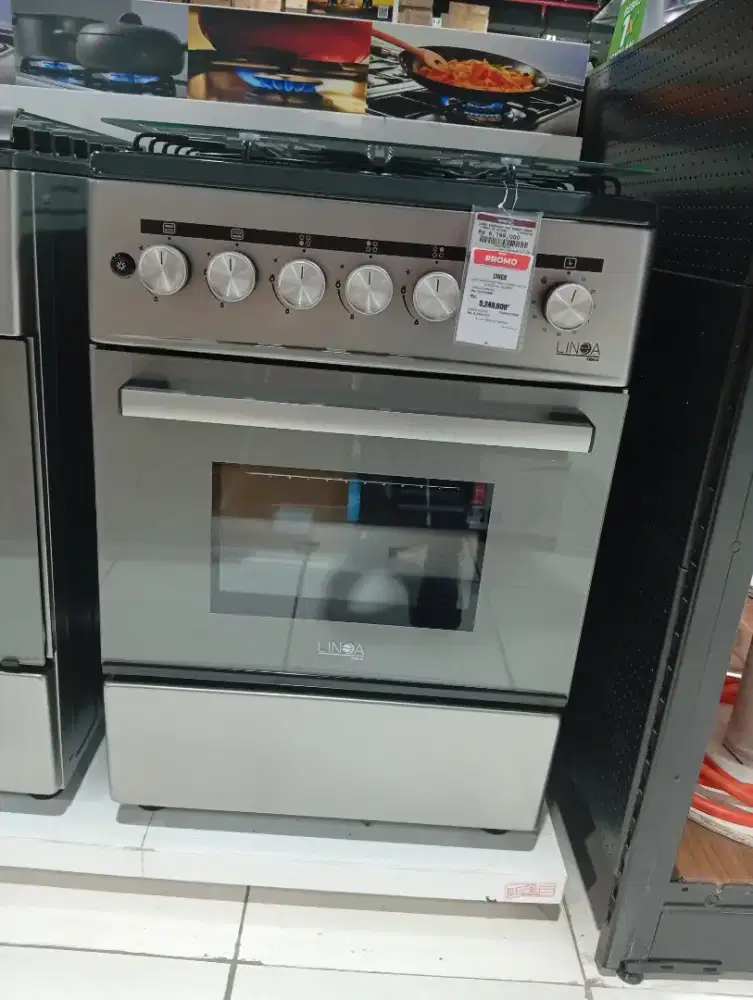 LINEA 40297452F FSG COOKER 58X55 LF8584 4G SILVER