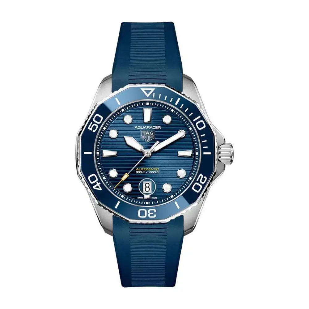 Tag Heuer Aquaracer Blue Wave Professional 300m Ceramic Date 43 - NEW