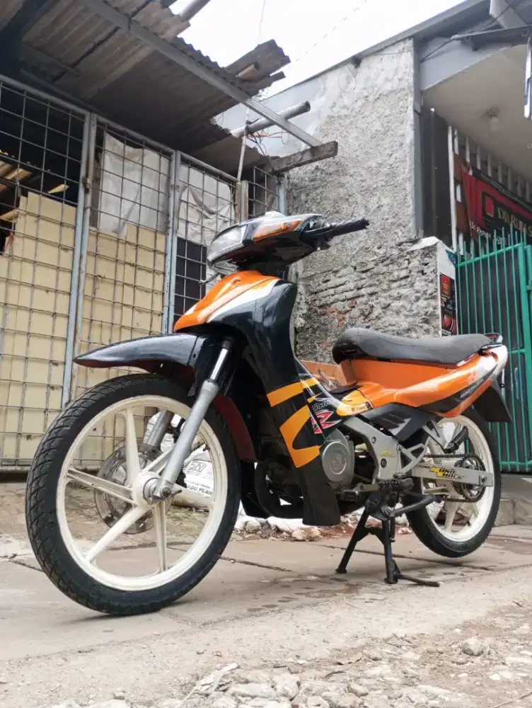 Suzuki Satria Lumba 2003 Orange Original Joss Muluss