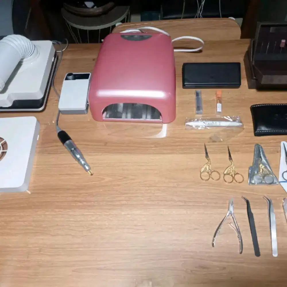 Borongan Perlengkapan Nail Art Profesional, mesin dan aksesoris