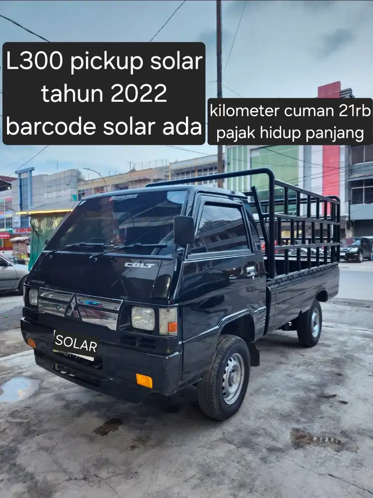 Mitsubishi L300 Pickup solar tahun 2022 pemakaian 2023