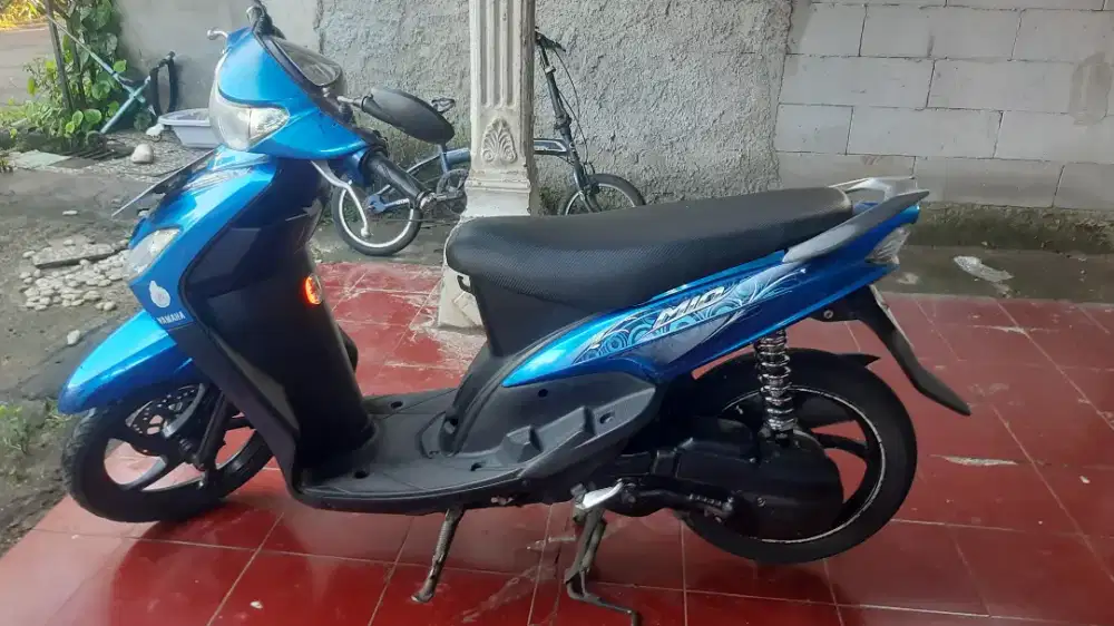 Jual motor mio smile warna biru