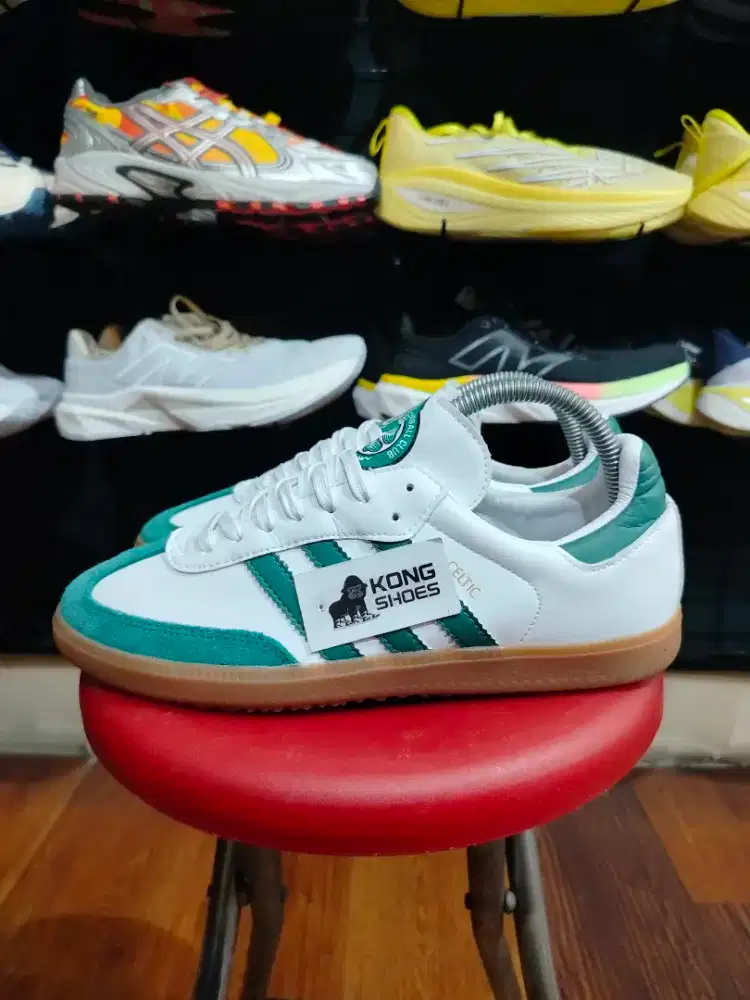 SEPATU ADI SMBA CHETIC SHOES WHITE GREEN 40 2/3