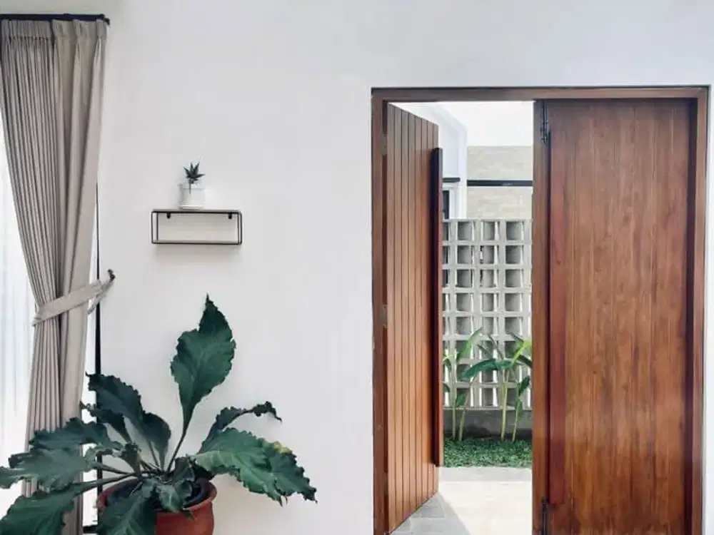 SALE !DiJual Rumah Nuansa Villa dalam Cluster Perumahan Siap bangun dan Huni di Sleman