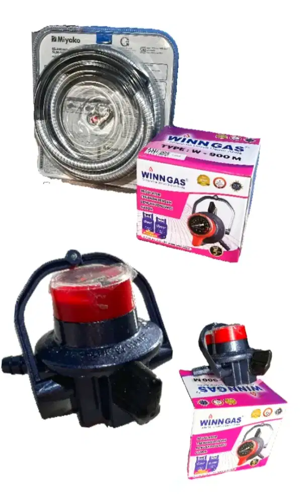 DIJUAL SELANG DAN REGULATOR SATU SET