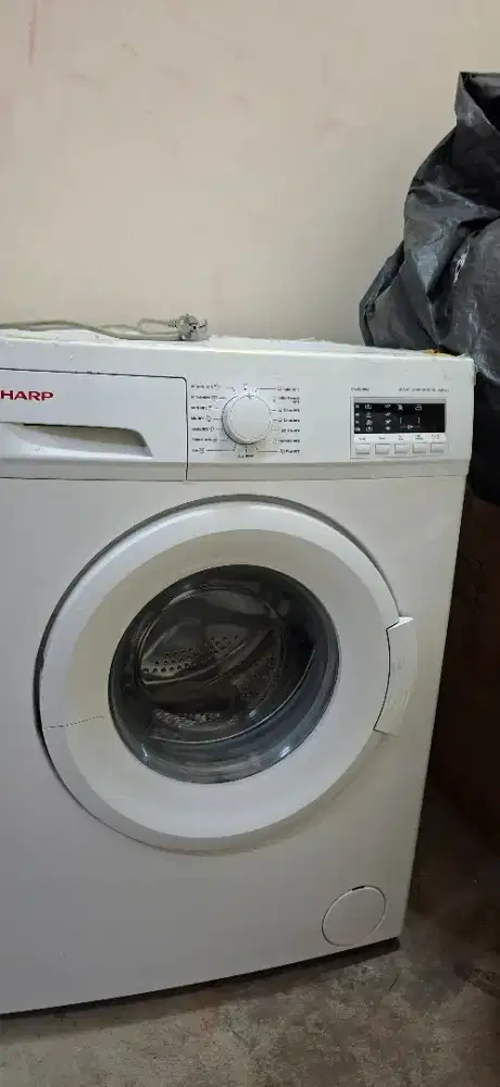 Mesin cuci sharp minus belt putus