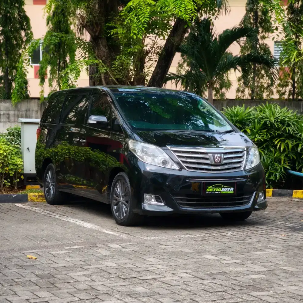Toyota alphard G atpm 2500cc at 2012