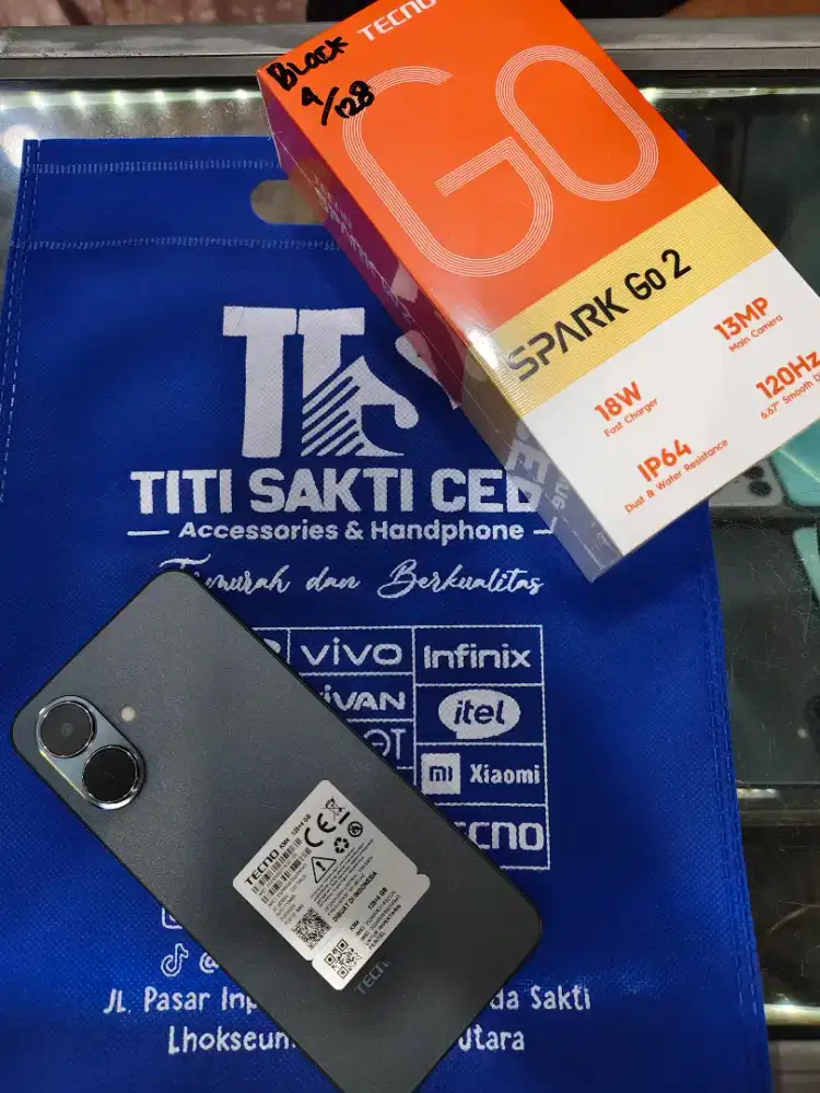 Tecno spark go 2 ram 4+4/64 promo akhir tahun