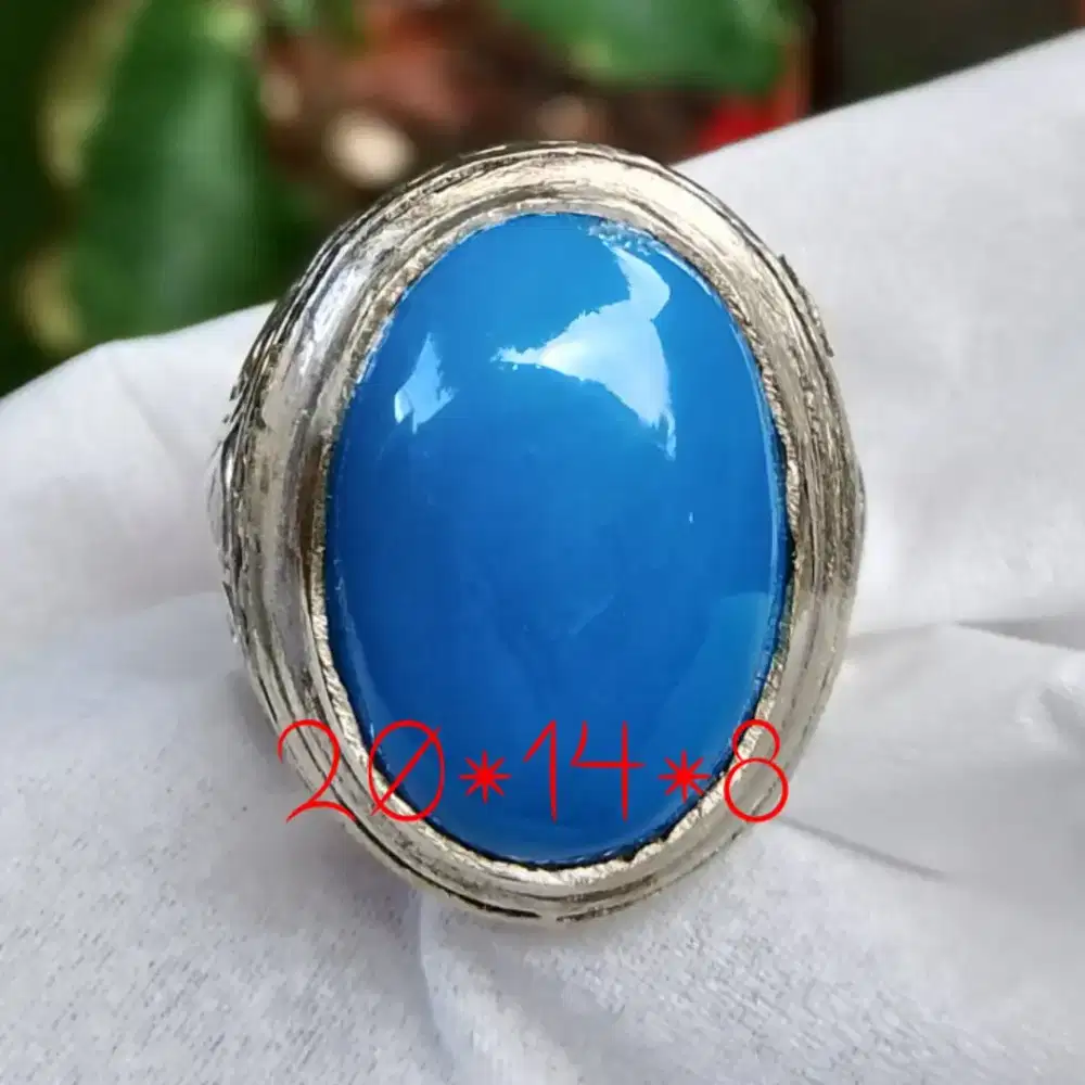 Natural bacan Doko dim 20*15*8 ring alfaka size 8 Net harga