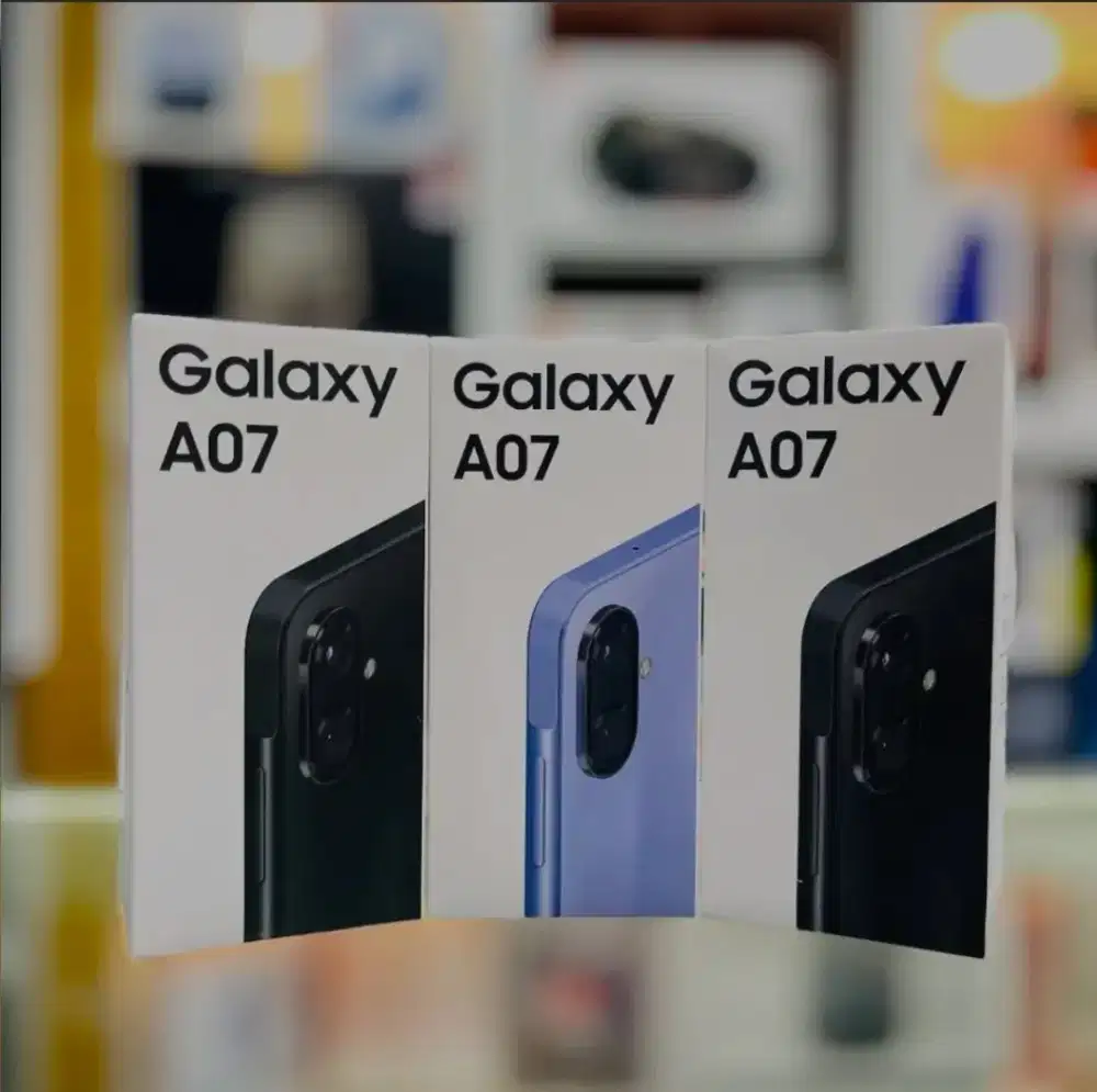 SAMSUNG GALAXY A07 RAM 6+6/128GB FREE ADAPTOR ORI 25W ‼️