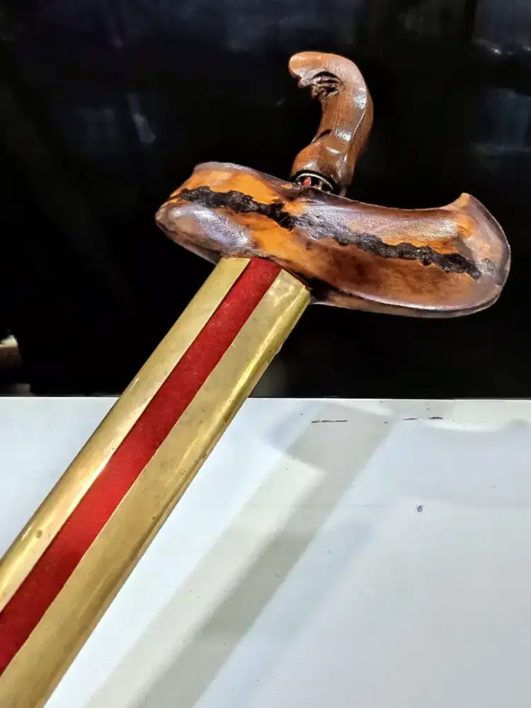 Keris Sepuh Luk 7 Dhapur Carubuk Warangka Kendit Layak Koleksi