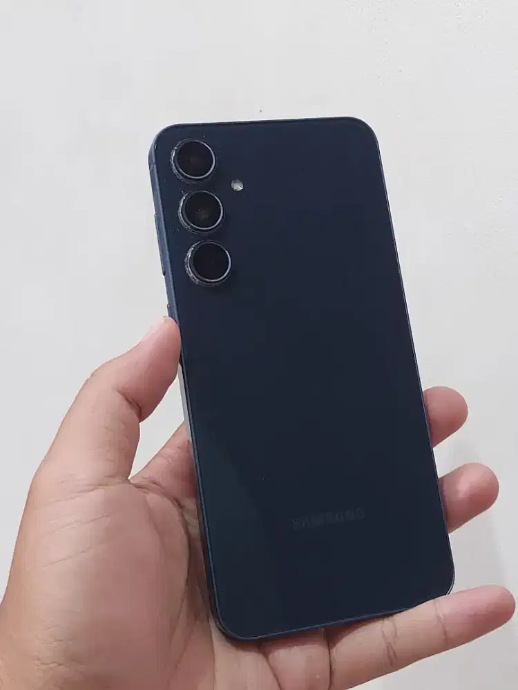 Samsung A55 8/256GB Navy fullset lengkap