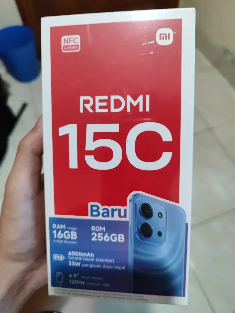 Redmi 15C black 8+8/256