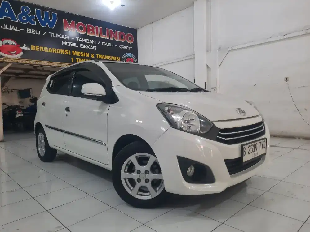 KM LOW DAIHATSU AYLA 1.0 X MATIC 2018 PUTIH