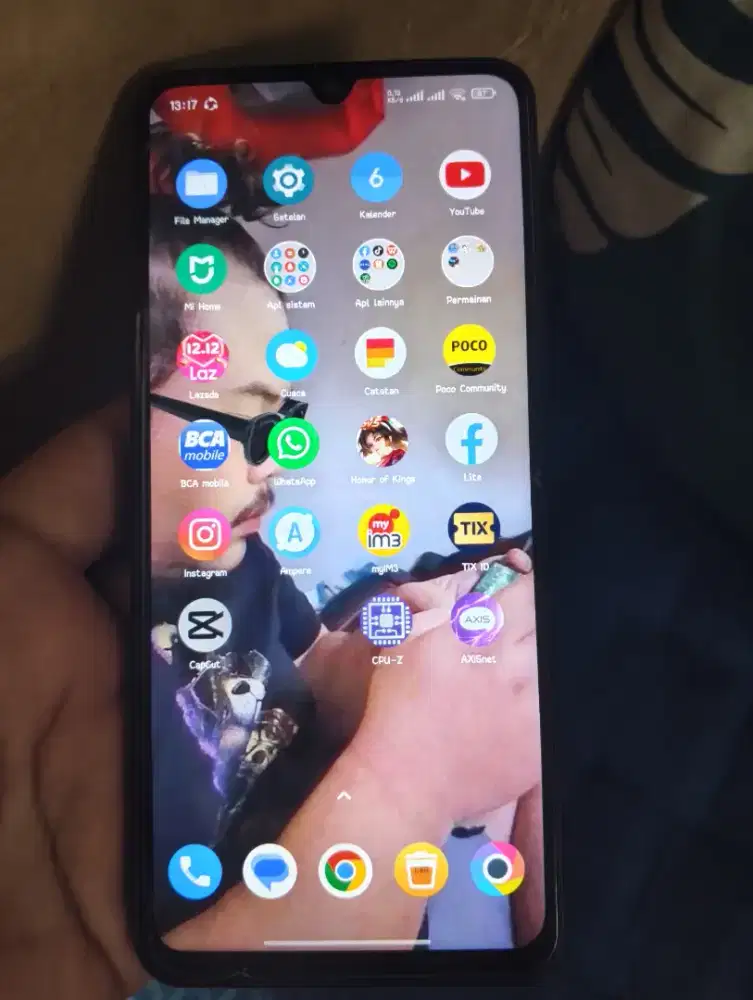 Poco c75 8/256 fullset no minus