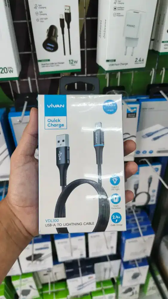 KABEL DATA LIGHTNING VIVAN VDL100