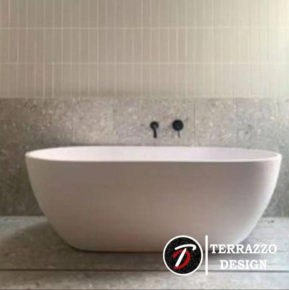 Bathtub Teraso Elip Handmade