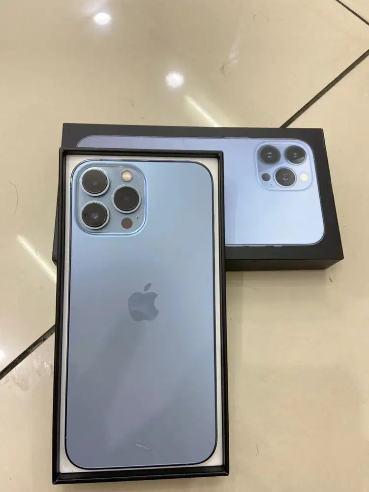 Iphone 13 pro max 128GB ibox fullset mulus