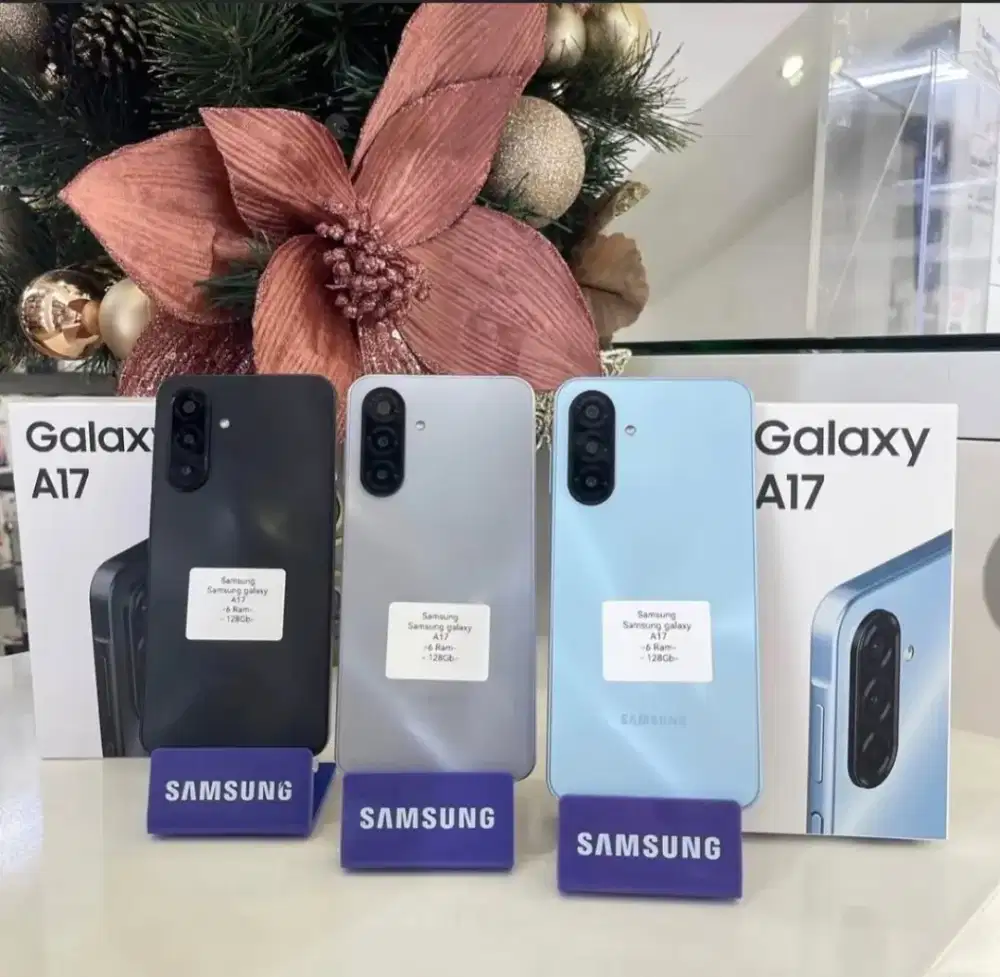 SAMSUNG GALAXY A17 LTE RAM 8+8/256GB FREE ADAPTOR ORI 25W ‼️
