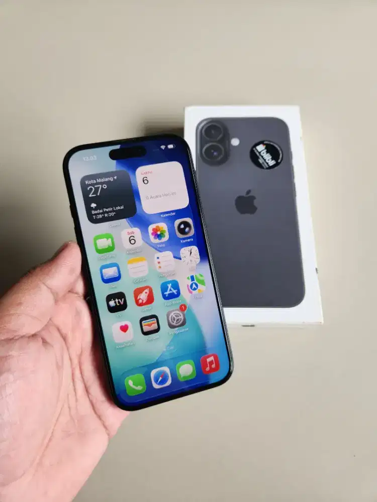 iPhone 16 128gb Resmi Indo Garansi Aktif Murah