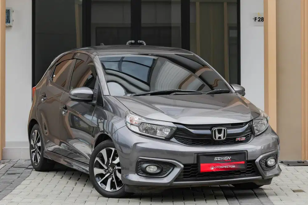 Honda Brio 1.2 RS CVT AT Matic 2022 Abu Abu Metalik, FULL RECORD!!!