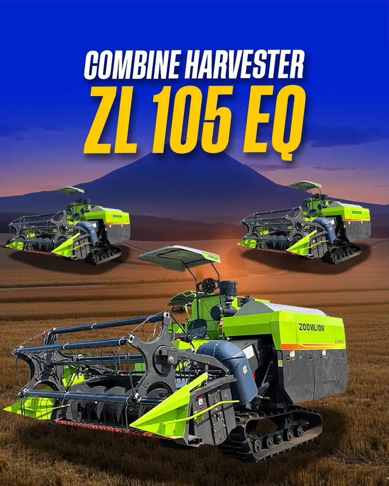 ZOOMLION COMBINE HARVESTER ZL 105-EQ