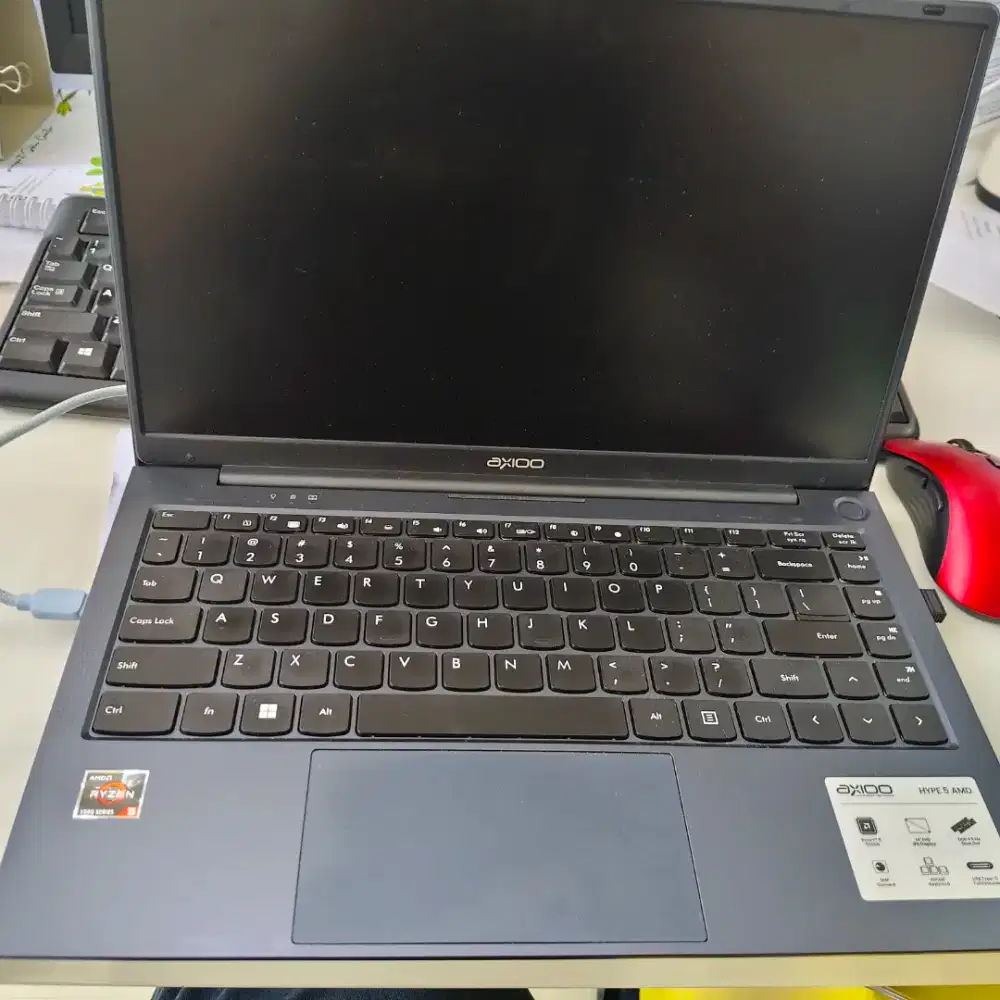 Axioo Hype 5 AMD Dark Blue  Ryzen 5 5500U Ram 16 Gb Nett