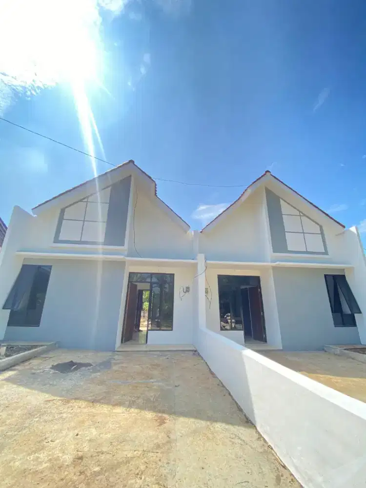 Rumah siap huni bonsu kelebihan tanah 7 meter