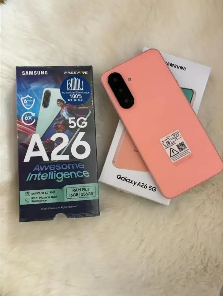 SAMSUNG GALAXY A26 5G RAM 8+8/256GB STOK TERBATAS ‼️
