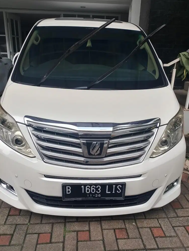 Toyota Alphard 2012 Bensin