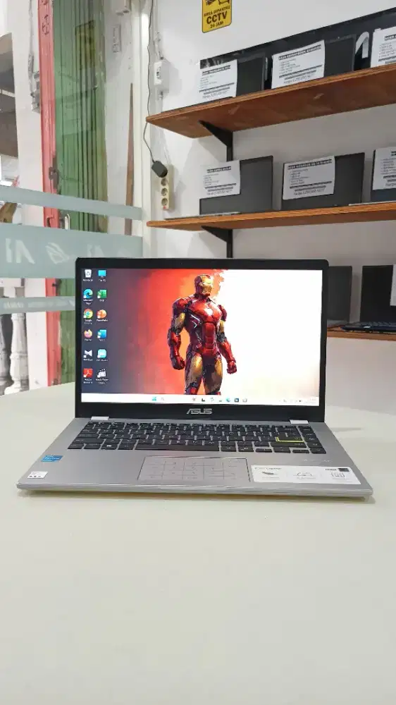 Laptop second Asus E410KA Intel Pentium Silver N3050 Ram 4 GB, Normal