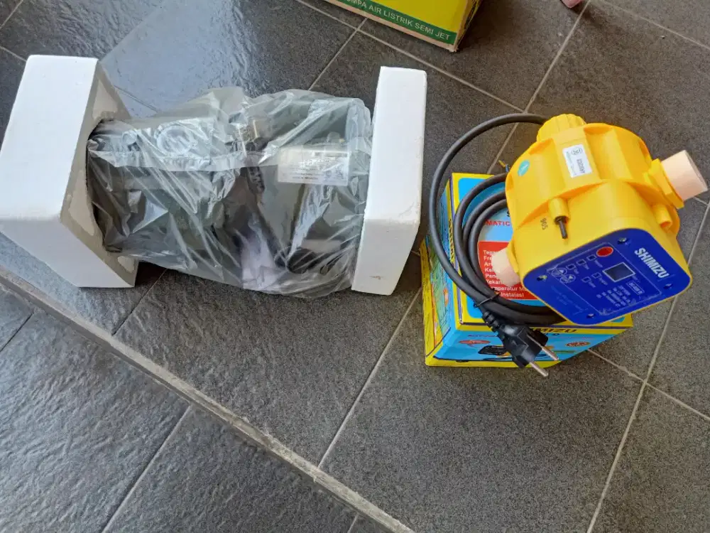 Pompa air shimizu jet 108 dan otomatis shimizu sc 028