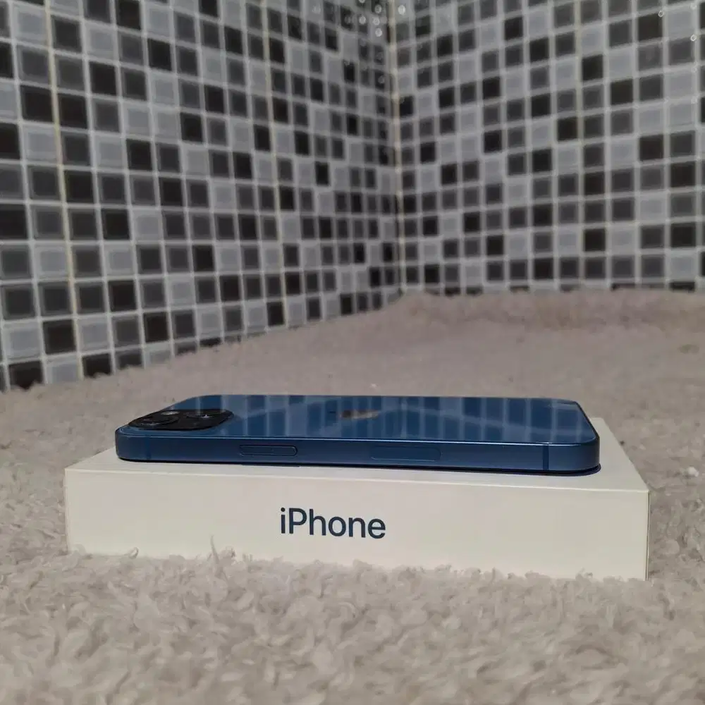 IPHONE 13 128 GB INTER ALL OPERATOR MULUS BIRU JUAL CEPAT BU