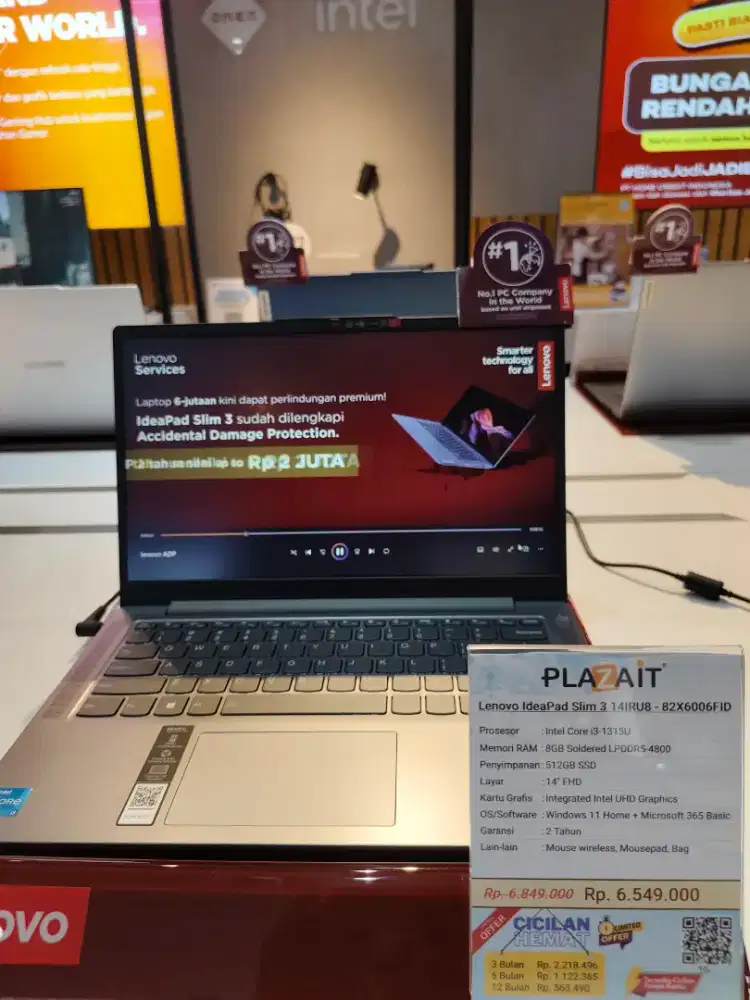 Lenovo IdeaPad Slim 3 14IRU8 CORE I3