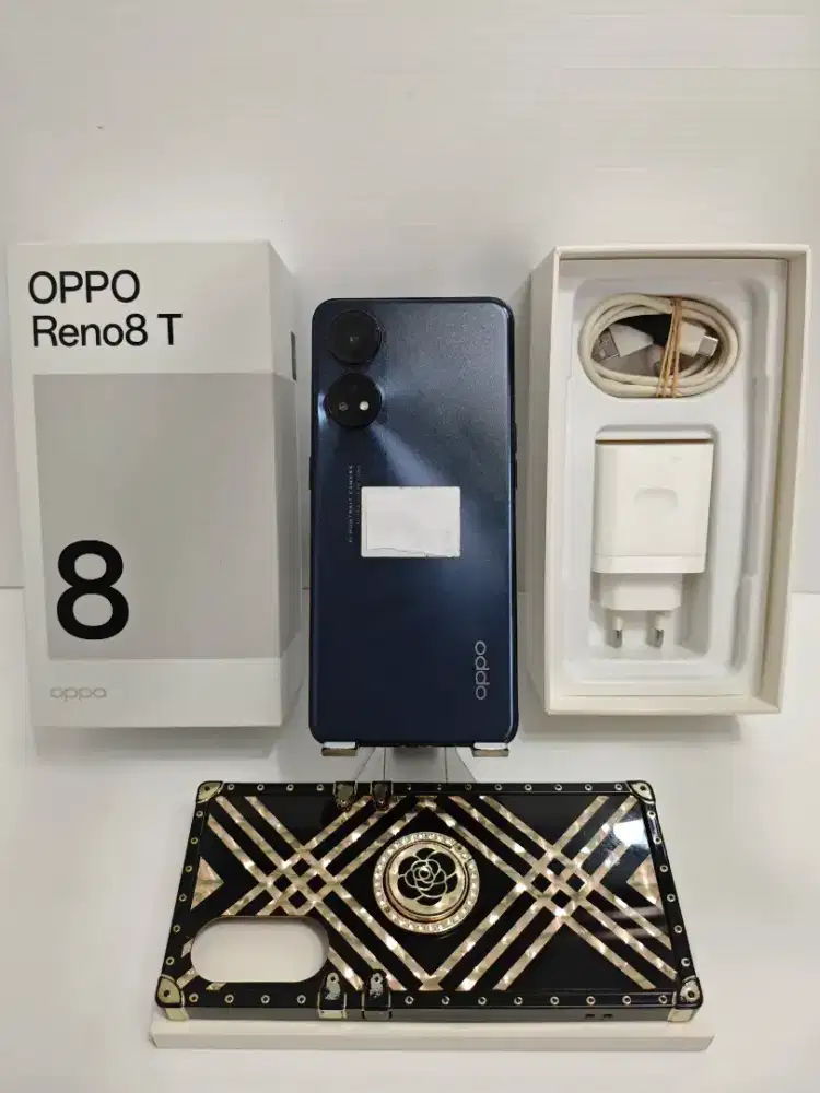 Oppo Reno 8T 4G 8/256 Gb Likenew 98% Ex Resmi bisa TT/BT yah