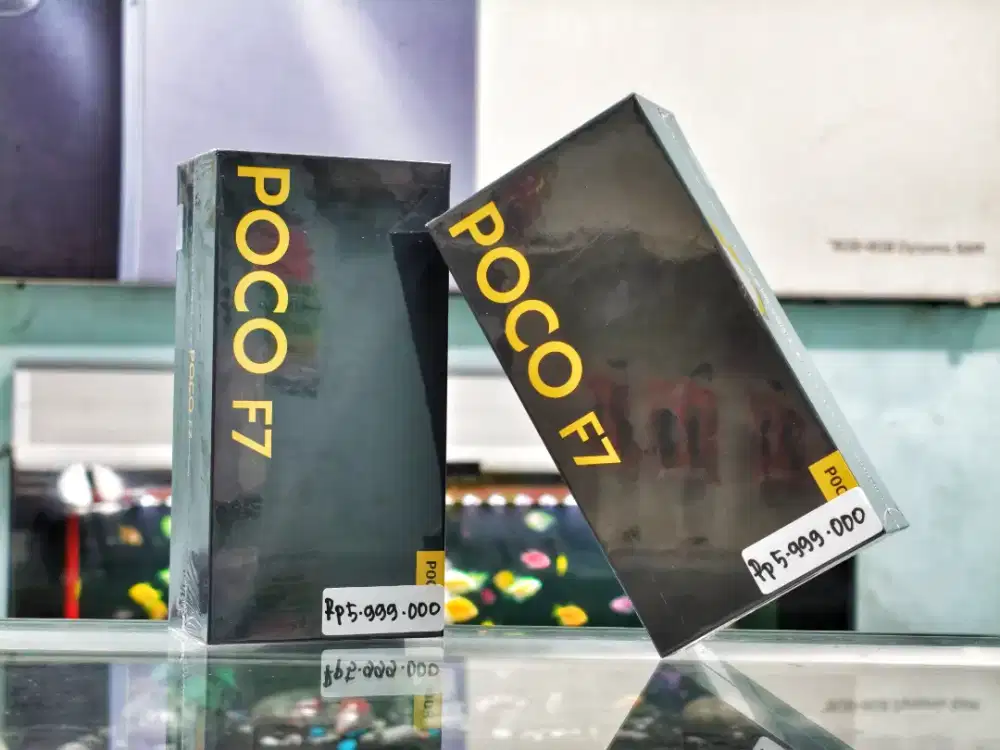 POCO F7 5G 12/512 NEW SEGEL TERMURAH GARANSI RESMI