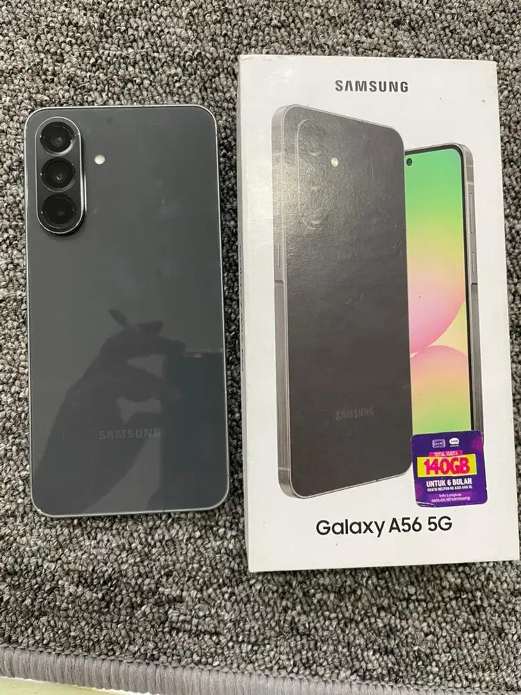 Samsung A56 5g 8/256 garansi juni 2026