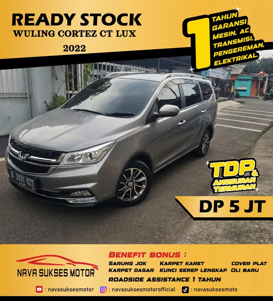 Wuling Cortez 2022 Bensin