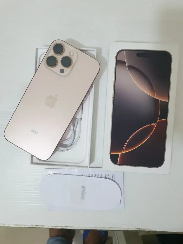 Iphone 16 promax 256gb ibox Garansi on