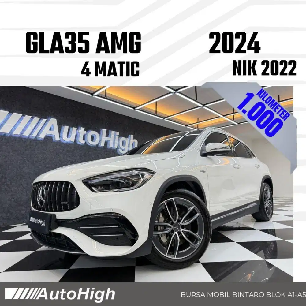 DP10% [Km1.000] GLA35 AMG 2022 White / GLA 35 Reg 2023 #AUTOHIGH