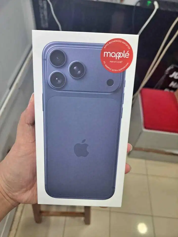 IPhone 17 Pro Max 512GB New Segel Box Garansi Resmi Indonesia