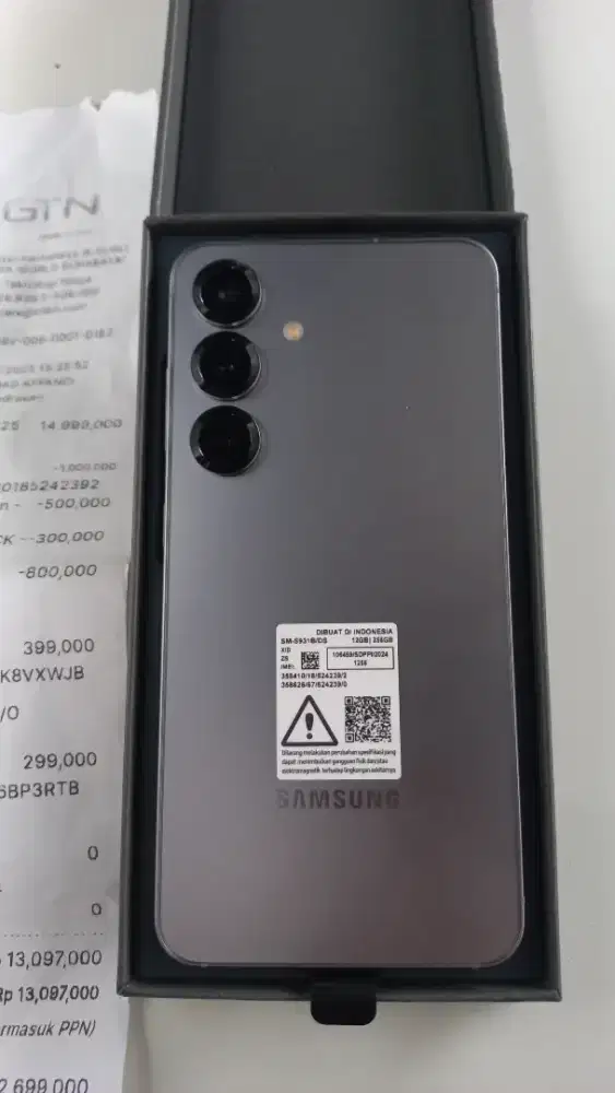 Samsung S25 Silver Shadow