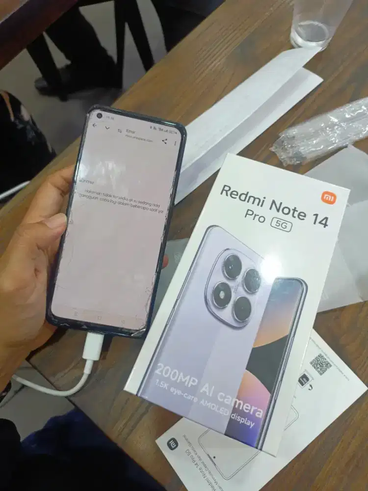 Redmi Note 14 pro 5G dapat powerbank