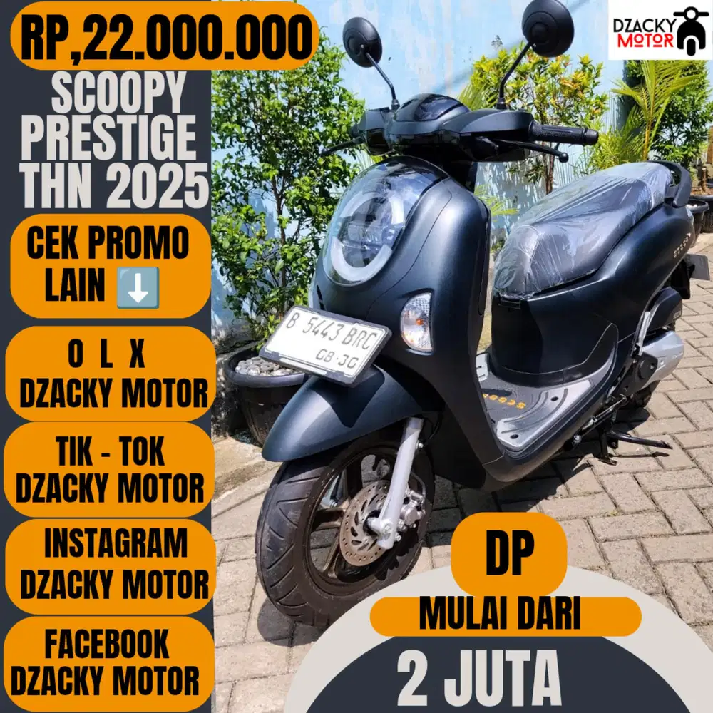 SCOOPY PRESTIGE 2025 SECOND LIKE NEW