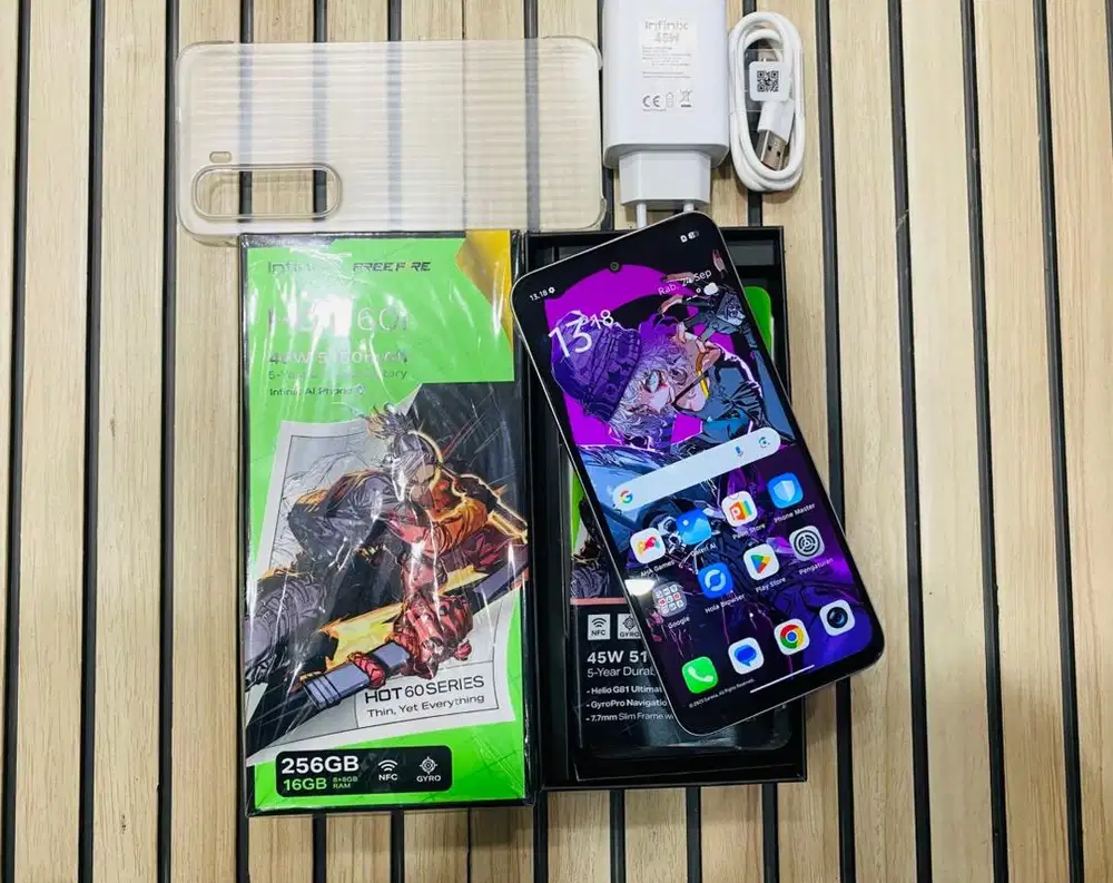 Infinix hot 60i (8+8/256) baru open segel box doang