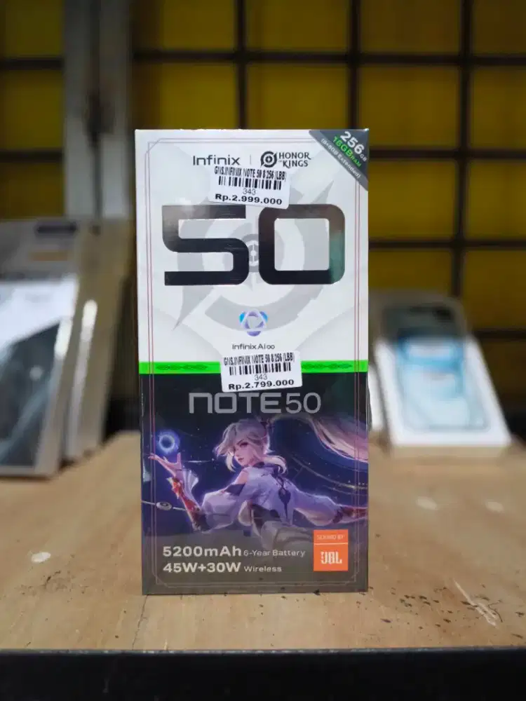 INFINIX NOTE 50 16/256GB 'ATLANTIS DAHSYAT'