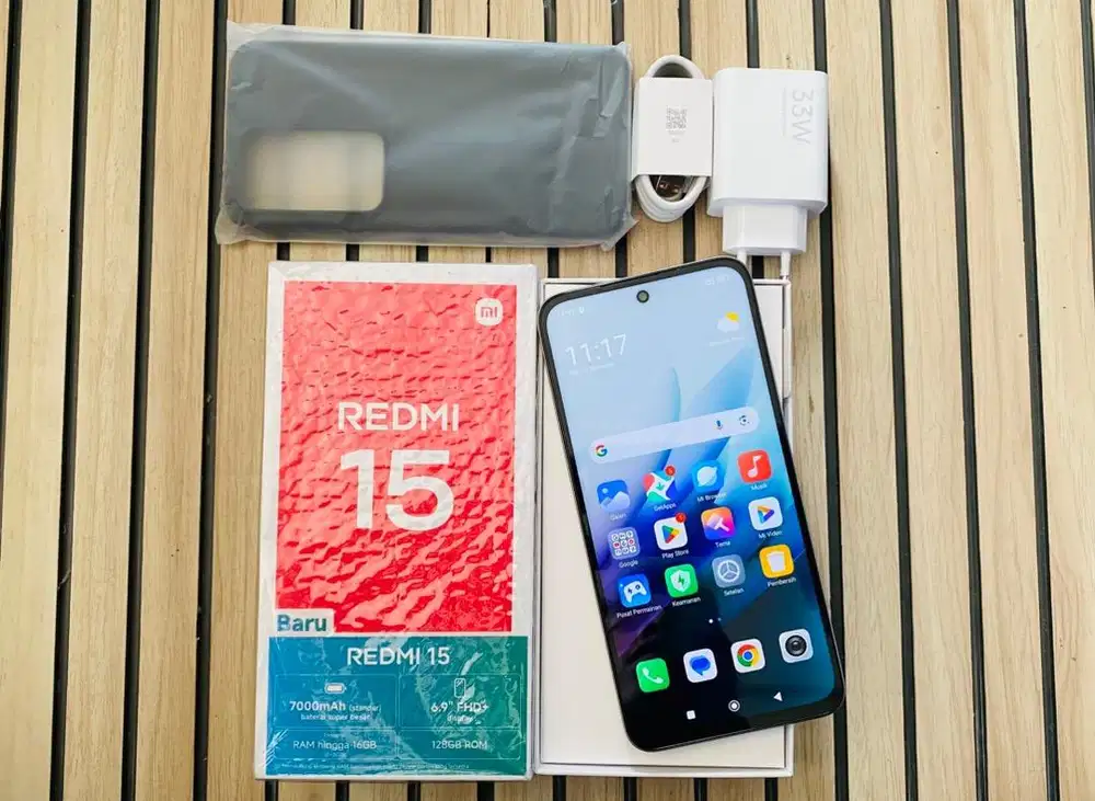 Redmi 15 (8+8/128) baru open segel box aja