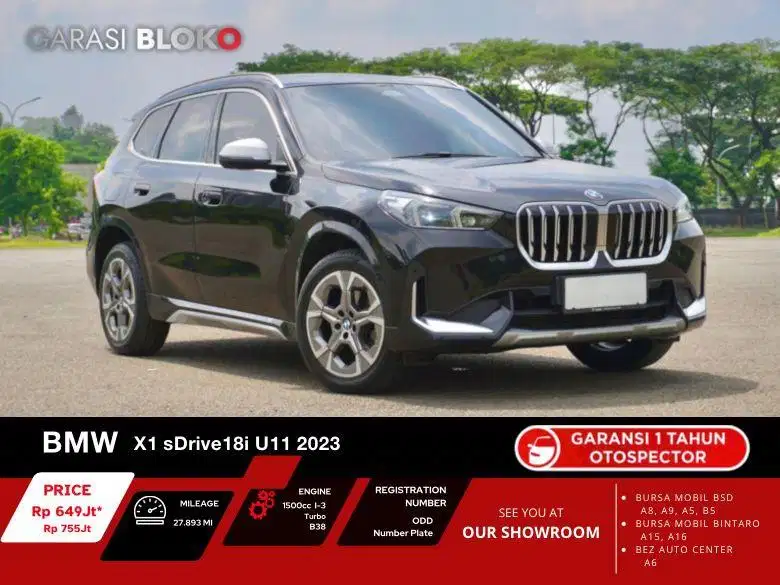 BMW X1 U11 Facelift sDrive18i B38 2023