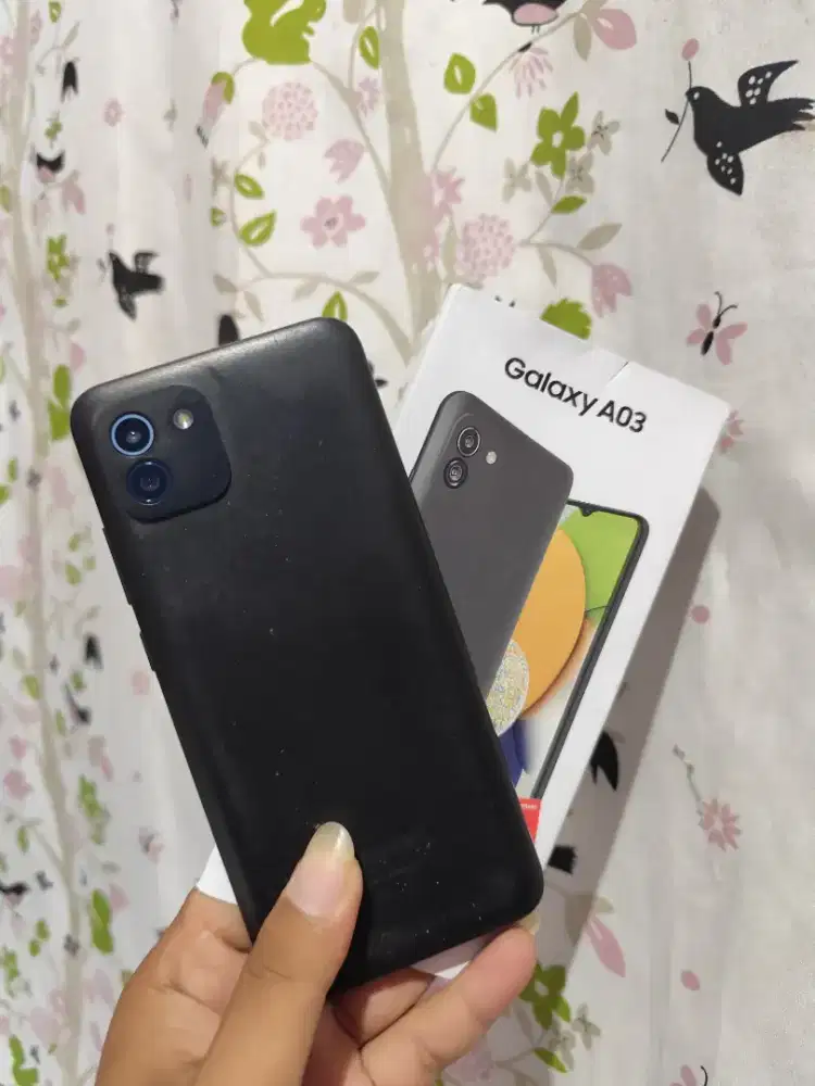 Samsung A03 4/128 hp dus nominus orisinil segel ORI bukan refurbish